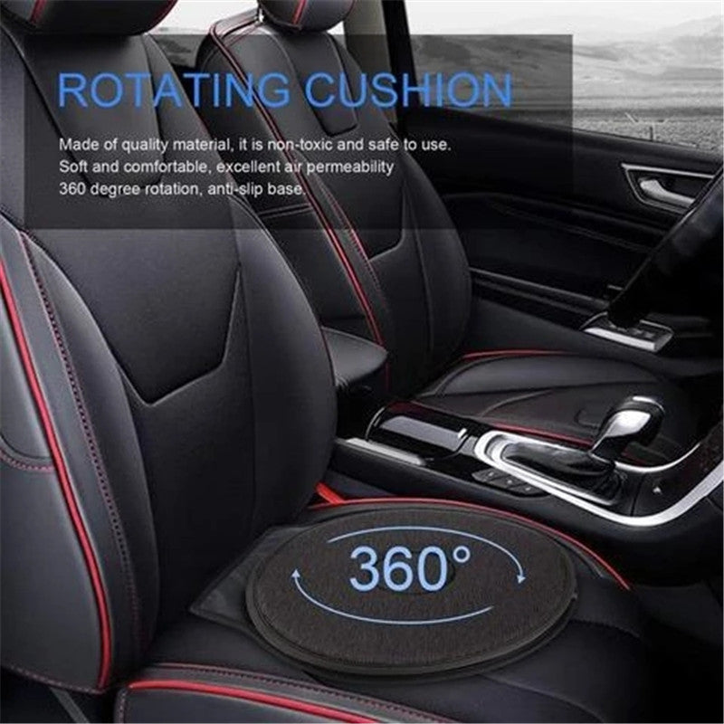 360° Swivel Seat Cushion – Sit Comfortably, Move with Ease