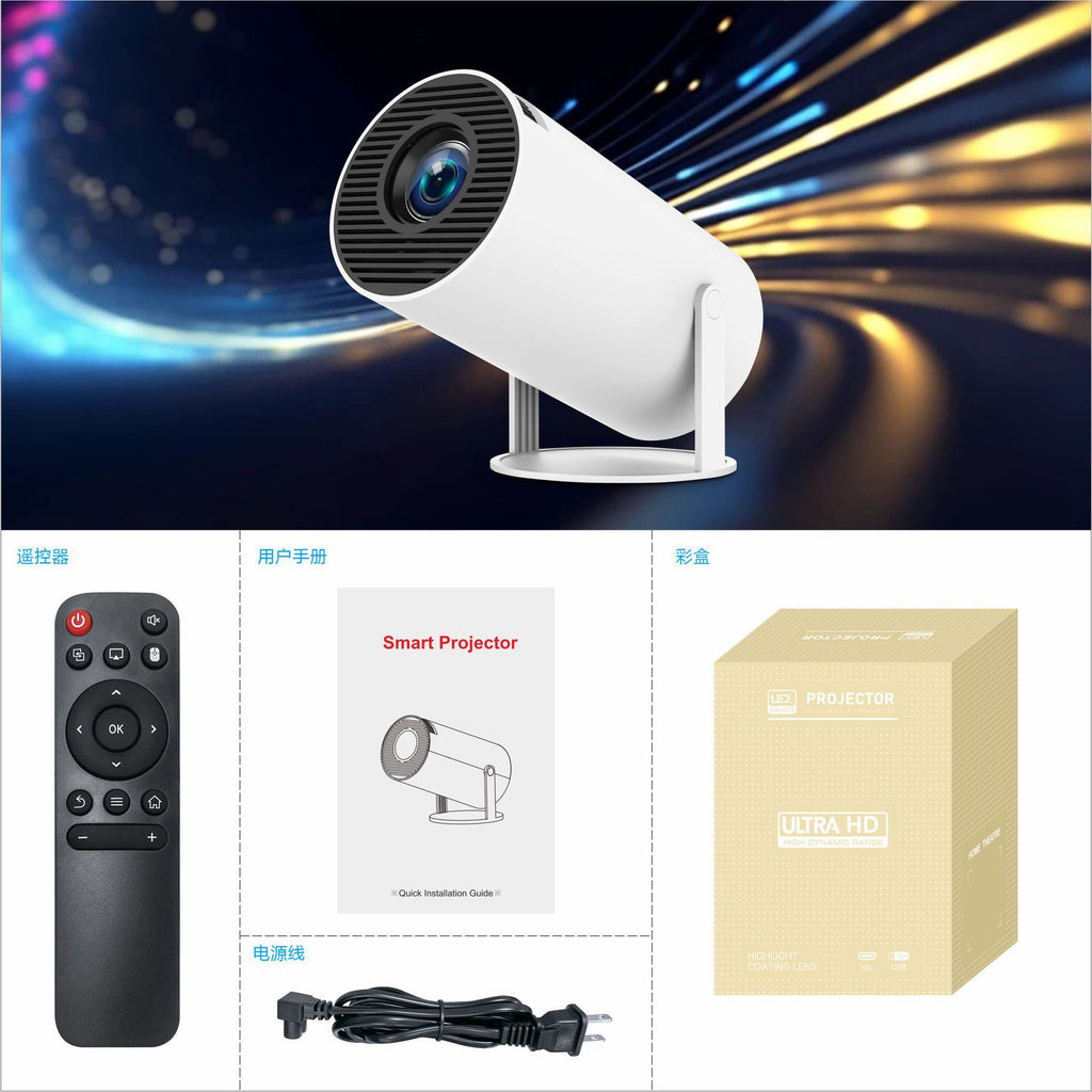 Smart Portable Projector – Stream, Watch & Enjoy Anywhere