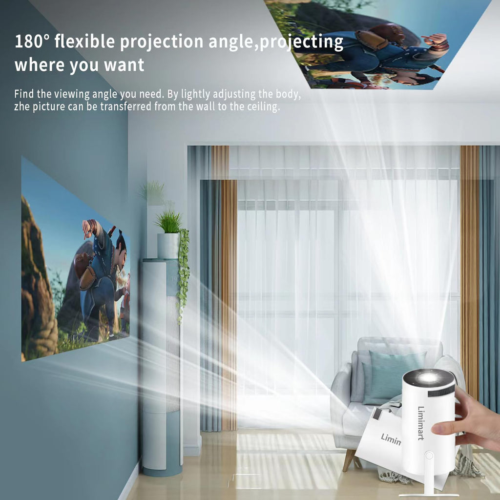 Smart Portable Projector – Stream, Watch & Enjoy Anywhere