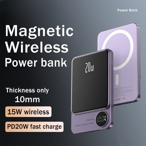 Magnetic Power Bank – Snap On and Stay Charged